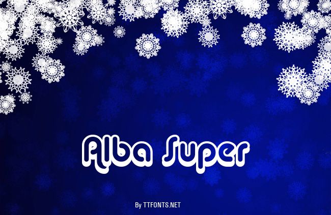 Alba Super example